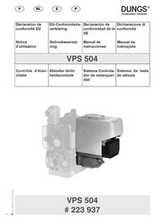 Dungs VPS 504 Notice D'utilisation