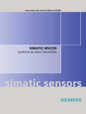 Siemens SIMATIC MV230 Instructions De Service