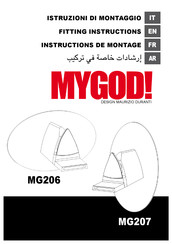 IB RUBINETTERIE MYGOD! MG207 Instructions De Montage