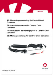 Abilia Control Omni Converter Instructions De Montage