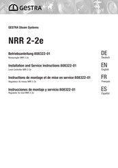 GESTRA NRR 2-2e Instructions De Montage Et De Mise En Service