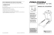 ICON Health & Fitness PRO-FORM 660 VX PETL62705.0 Manuel De L'utilisateur