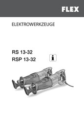 Flex RS 13-32 Notice D'instruction D'origine