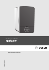 Bosch GC9000iW 45 H 23 Notice D'installation Et D'entretien