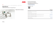 ABB WaterMaster Guide D'utilisation