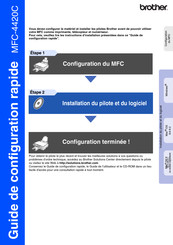 Brother MFC-4420C Guide De Configuration Rapide