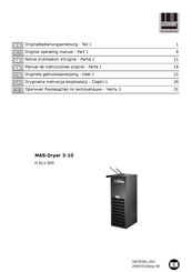 Schneider Airsystems H 611 000 Notice D'utilisation D'origine