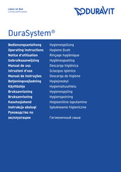 DURAVIT DuraSystem WD6002 Notice D'utilisation
