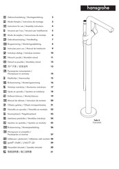 Hansgrohe Talis S 72412000 Mode D'emploi / Instructions De Montage