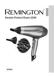 Remington Keratin Protect Dryer 2200 Mode D'emploi