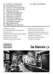 De Dietrich DHD7000X Guide D'utilisation