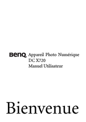 BenQ DC X720 Manuel Utilisateur