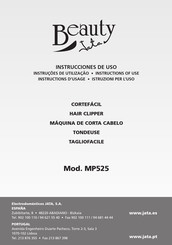 BEAUTY JATA MP525 Instructions D'usage