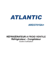 Atlantic ARD3701SA+ Guide D'utilisation