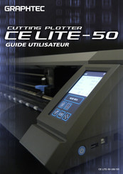 GRAPHTEC CE LITE-50 Guide Utilisateur