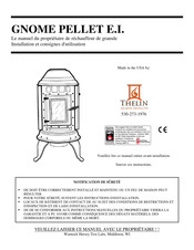 Thelin Hearth Products GNOME Manuel Du Propriétaire