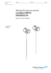 Endress+Hauser Levelflex FMP50 PROFIBUS PA Manuel De Mise En Service
