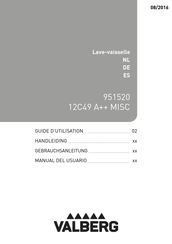 Valberg 951520 12C49 A++ MISC Guide D'utilisation