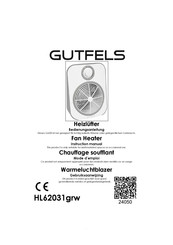 GUTFELS HL62031grw Mode D'emploi