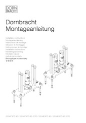 Dornbracht 35 948 970 90 Instructions De Montage