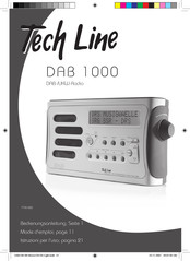 Tech Line DAB 1000 Mode D'emploi