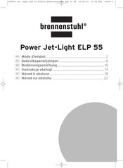 brennenstuhl Power Jet-Light ELP 55 BE Mode D'emploi