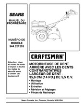 Craftsman 944.621203 Manuel Du Propriétaire