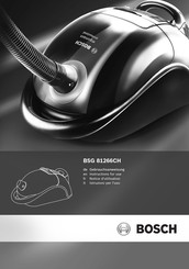 Bosch BSG 81266CH Notice D'utilisation