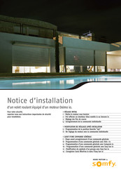 Somfy Oximo io Notice D'installation