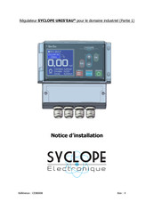 SYCLOPE electronic UNIS'EAU Notice D'installation