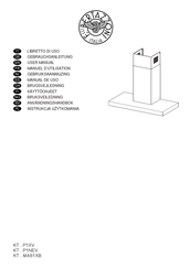 Bertazzoni KT MAS1XB Série Manuel D'utilisation