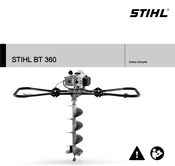 Stihl BT 360 Notice D'emploi