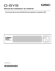 QSC Q-SYS NV-32-H Manuel De L'utilisateur