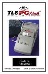 Brady TLS PC Link Guide De L'utilisateur