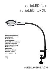 Eschenbach varioLED flex XL Mode D'emploi