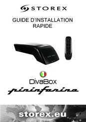 Storex Pininfarina DivaBox Guide D'installation Rapide