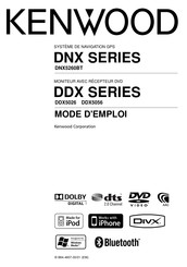 Kenwood DNX5260BT Mode D'emploi