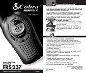 Cobra microTALK FRS237 Guide D'utilisation