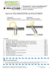 Solatube SolaMaster 330DS-C Notice D'installation