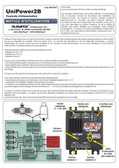 Alewings UniPower2B Notice D'utilisation