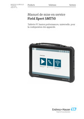 Endress+Hauser Field Xpert SMT50 Manuel De Mise En Service