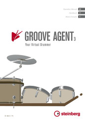 Steinberg GROOVE AGENT 3 Mode D'emploi