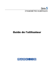 Mark-10 M5-50 Guide De L'utilisateur