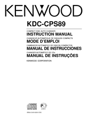 Kenwood KDC-CPS89 Mode D'emploi