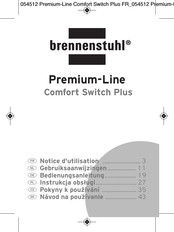 brennenstuhl Premium-Line Comfort Switch Plus Notice D'utilisation