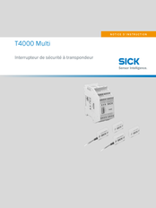 SICK T4000-1KBA Notice D'instruction