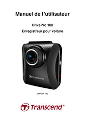 Transcend DrivePro 100 Manuel De L'utilisateur