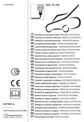 Ggp Italy EL 340 Manuel D'utilisation