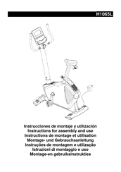 BH FITNESS H1065L Instructions De Montage Et Utilisation