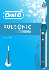 Braun Oral-B PULSONIC S 26.523.3 Mode D'emploi